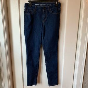 Old Navy Super Skinny Dark Wash Denim Jeans Size 4